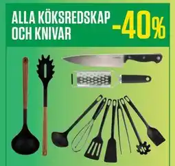 ÖoB ALLA KÖKSREDSKAP OCH KNIVAR erbjuda