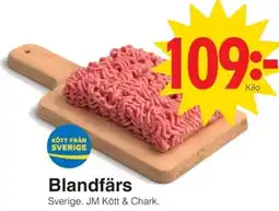 Matöppet Blandfärs erbjuda