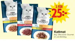 Matöppet Gourmet Kattmat erbjuda