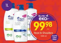 EKO Head & Shoulders erbjuda