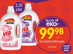 EKO Via Kulörtvättmedel erbjuda