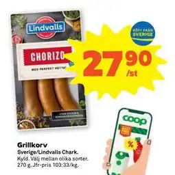 Stora Coop Grillkorv erbjuda