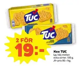 Stora Coop Kex TUC erbjuda