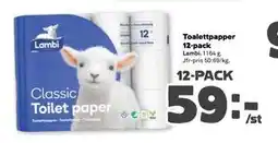 Stora Coop Toalettpapper 12-pack erbjuda