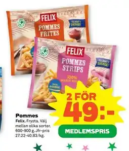 Stora Coop Pommes, Medlemspris erbjuda