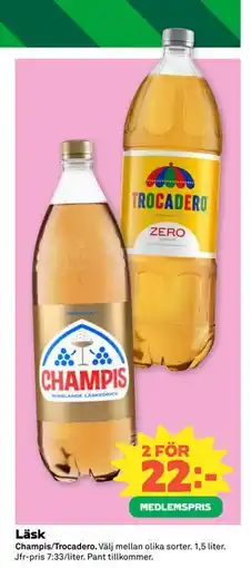 Coop Läsk, Medlemspris erbjuda