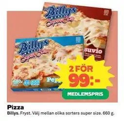 Coop Pizza, Medlemspris erbjuda