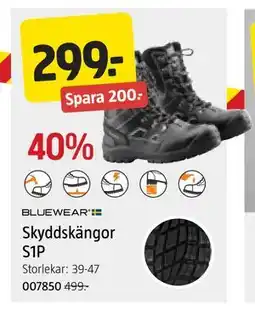 Jula Skyddskängor S1P erbjuda