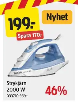 Jula Strykjärn 2000 W erbjuda