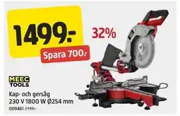 Jula Kap- och gersåg 230 V 1800 W Ø254 mm erbjuda