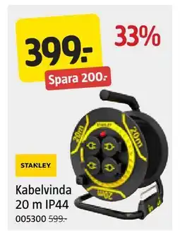 Jula Kabelvinda 20 m IP44 erbjuda