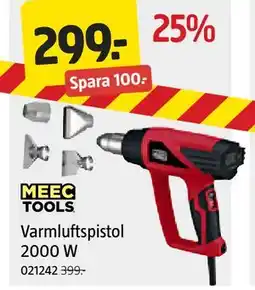 Jula Varmluftspistol 2000 W erbjuda