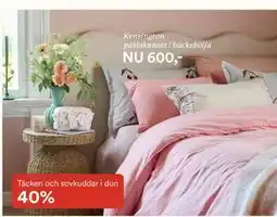 Hemtex Täcken och sovkuddar i dun erbjuda