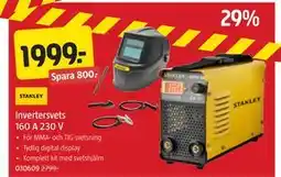 Jula Invertersvets 160 A 230 V erbjuda