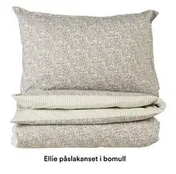 Hemtex Ellie påslakanset i bomull, Medlemspris erbjuda