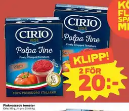 Coop Cirio Polpa Fine erbjuda