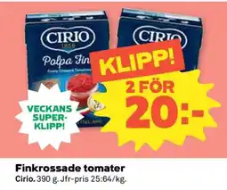 Coop FINKROSSADE TOMATER erbjuda