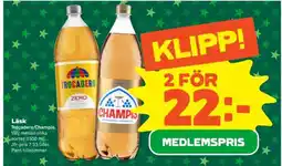 Stora Coop Läsk Trocadero/Champis erbjuda