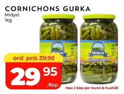 Matrix Butikerna MIDYAT Cornichons gurka erbjuda