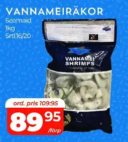 Matrix Butikerna SEAMAID Vannameiräkor erbjuda