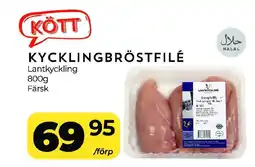 Matrix Butikerna LANTKYCKLING Kycklingbröstfilé erbjuda