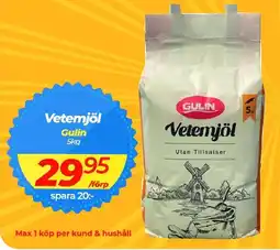 Matrix Butikerna GULIN Vetemjöl erbjuda