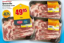 Extra Mjällby Stormarknad Spareribs erbjuda