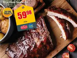 Extra Mjällby Stormarknad Nygrillade spareribs erbjuda