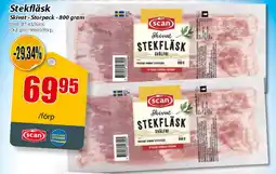 Extra Mjällby Stormarknad Stekfläsk erbjuda