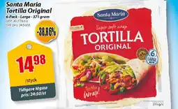 Extra Mjällby Stormarknad SANTA MARIA Tortilla original erbjuda