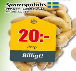 Extra Mjällby Stormarknad Sparrispotatis erbjuda