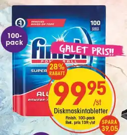 EKO FINISH Diskmaskintabletter erbjuda