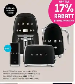 Elon På Smeg frukostserie erbjuda