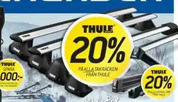 thansen 20% PÅ ALLA TAKRÄCKEN FRÅN THULE erbjuda