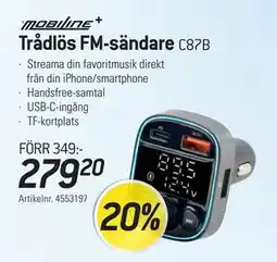 thansen Trådlös FM-sändare erbjuda