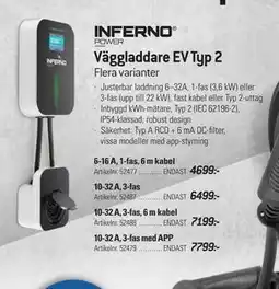 thansen Väggladdare EV Typ 2 erbjuda