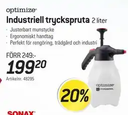thansen Industriell tryckspruta erbjuda