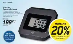 thansen 20% PÅ ELEKTRONISK P-SKIVA FRÅN MOMENT erbjuda