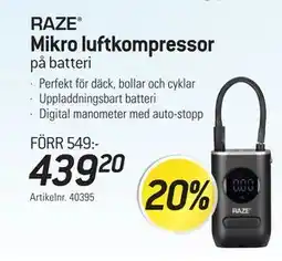 thansen Mikro luftkompressor erbjuda