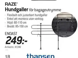thansen Hundgaller erbjuda
