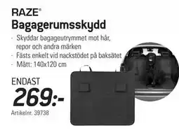 thansen Bagagerumsskydd erbjuda