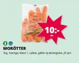 Tempo Morötter erbjuda