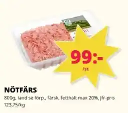 Tempo Nötfärs erbjuda