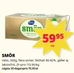 Tempo Valio Smör erbjuda
