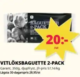 Tempo Garant Vitlöksbaguette 2-pack erbjuda