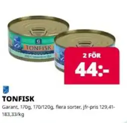 Tempo Garant Tonfisk erbjuda