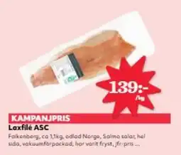 Hemköp FALKENBERG Laxfilé asc erbjuda