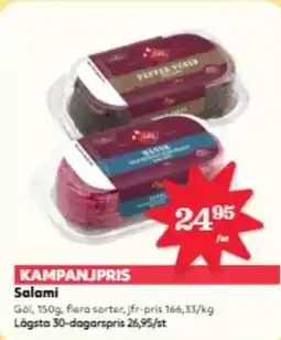 Hemköp GOL Salami erbjuda