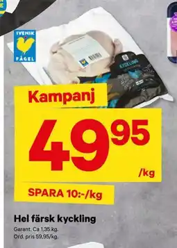 City Gross Hel färsk kyckling erbjuda