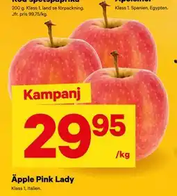 City Gross Äpple Pink Lady erbjuda